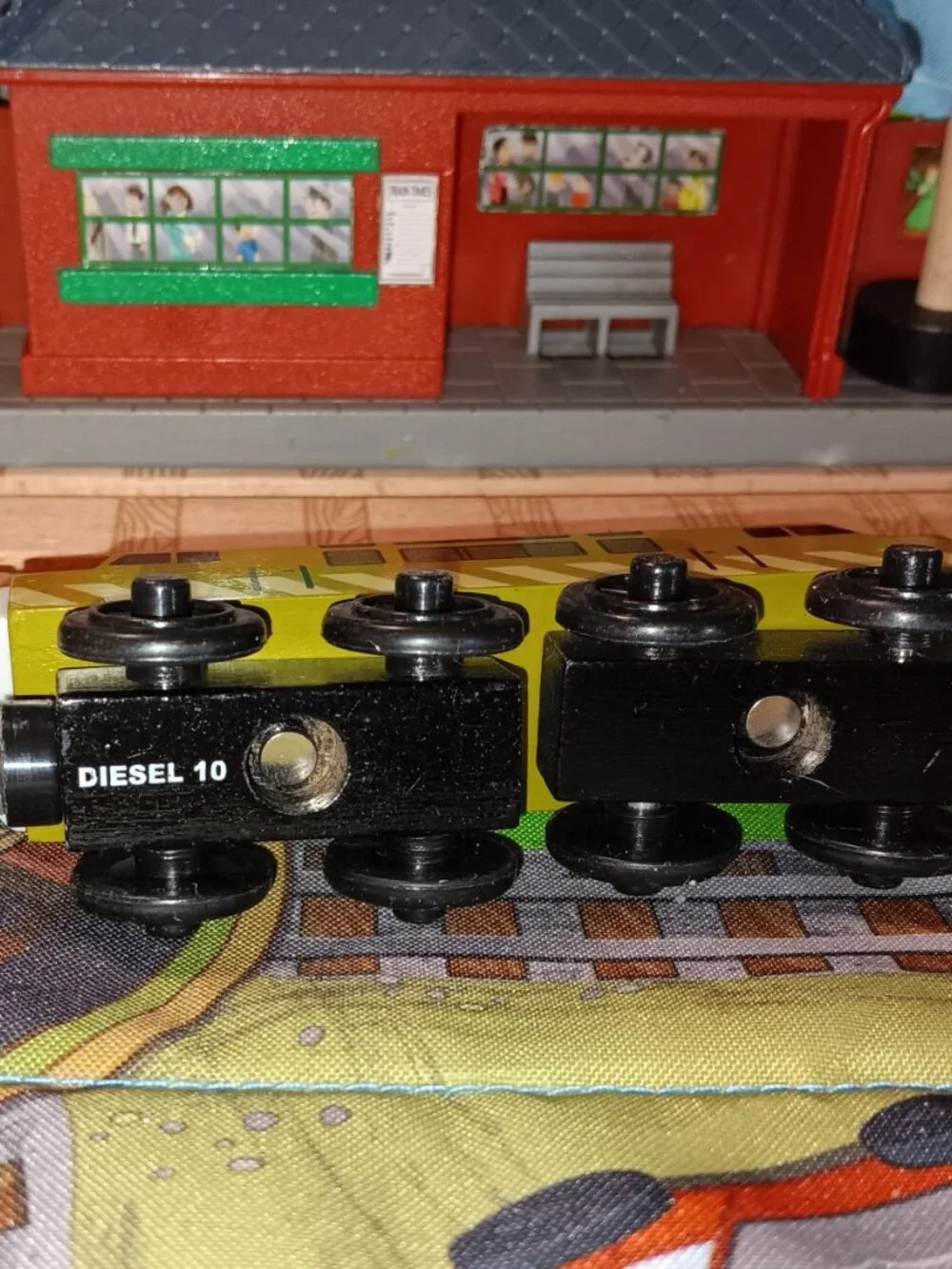 Thomas Wooden Railway Train Track Engine Diesel 10